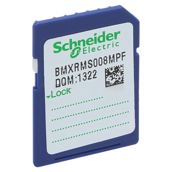 Modicon SD Flash Memory Card BMXRMS008MPF — Модули ввода-вывода