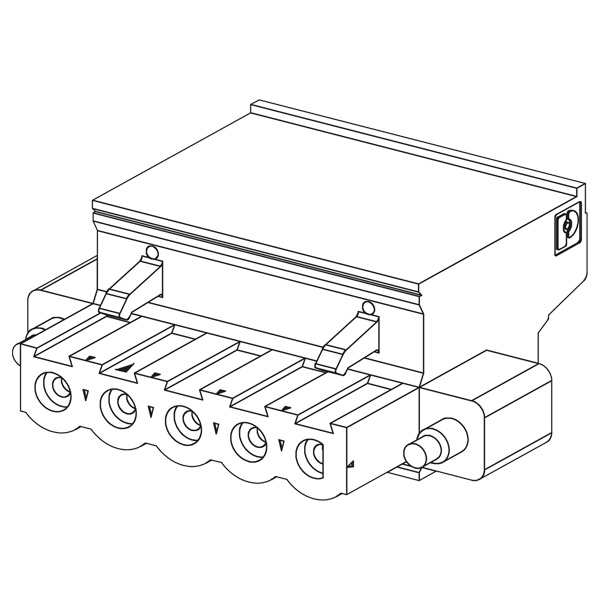 Modicon Kit of 2 Removable Connectors BMXXTSCPS20 — Кабели и соединители