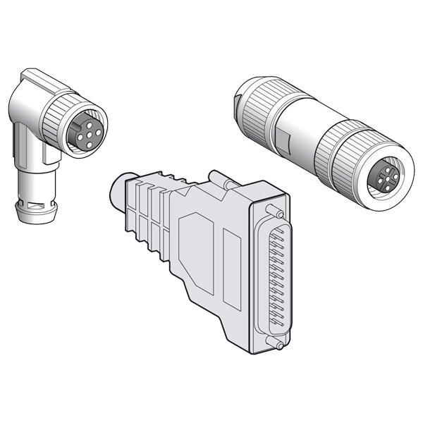 Modicon One 10-pin + Two 16-pin Connectors BMXXTSHSC20 — Кабели и соединители