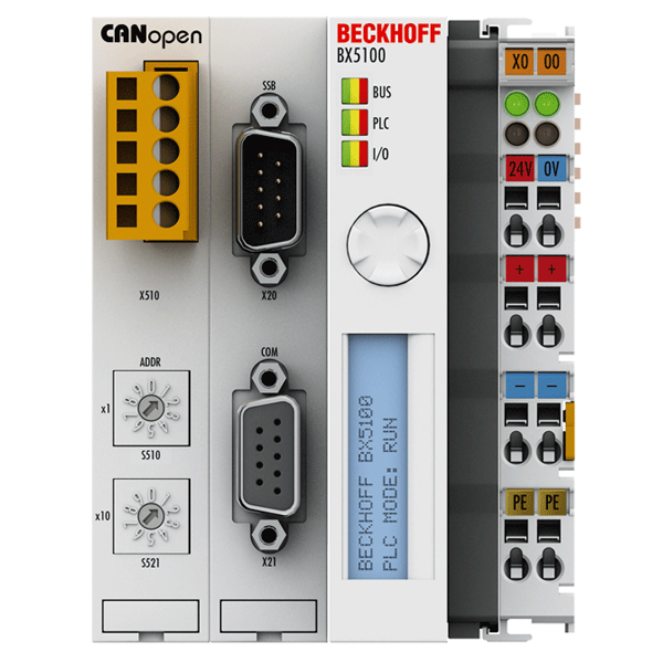 Beckhoff CANopen Bus Terminal Controller BX5100-000 — Контроллеры и ПЛК