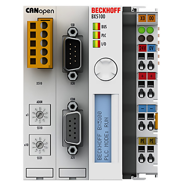 Beckhoff CANopen Bus Terminal Controller BX5100 — Контроллеры и ПЛК