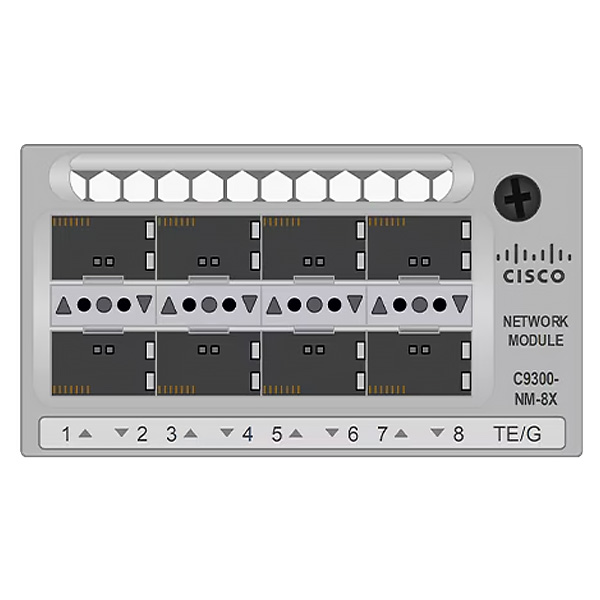 Cisco Catalyst 9300 Series 8x 10G/1G Network Module C9300-NM-8X — Модули ввода-вывода