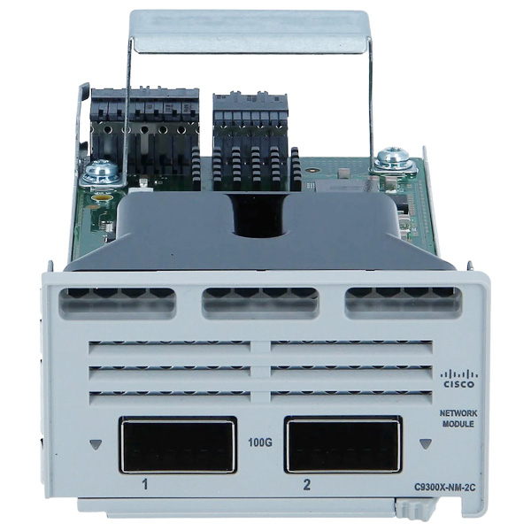 Cisco Catalyst 9300 2 x 100G/40G dual rate QSFP Network Module C9300X-NM-2C — Модули ввода-вывода