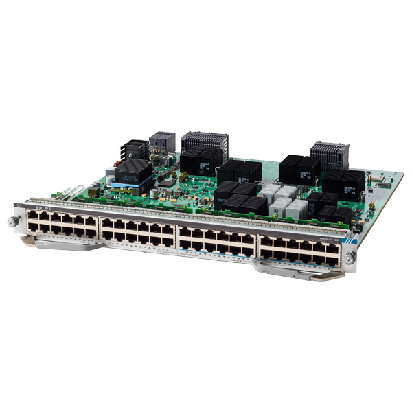 Cisco Catalyst 9400 Series 48-Port UPOE® Line Card C9400-LC-48UX — Модули ввода-вывода