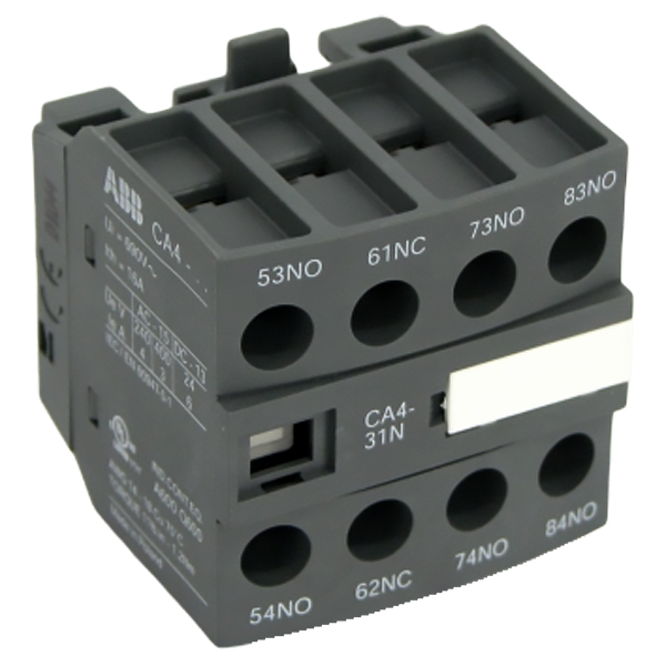 ABB Auxiliary Contact Block CA4-31N — Промышленные компоненты