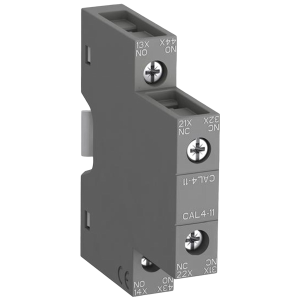ABB Auxiliary Contact Block CAL4-11 — Промышленные компоненты