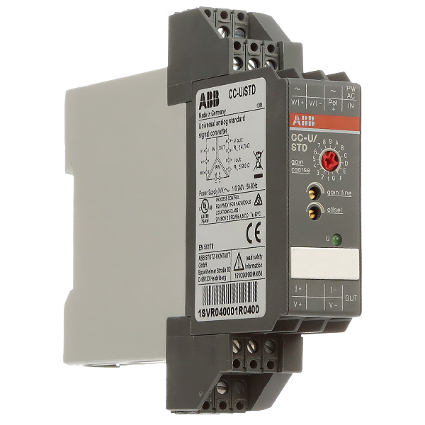 ABB CC-Range Universal Analog Standard Signal Converter CC-U/STD — Источники питания
