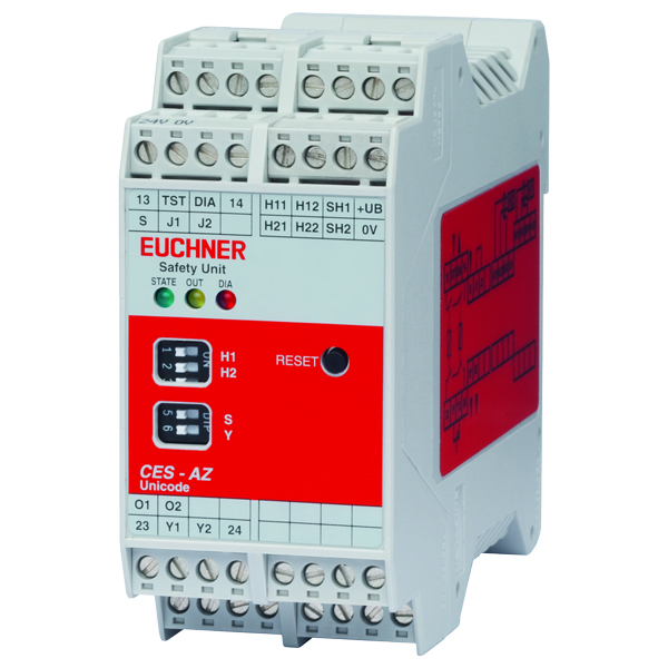 EUCHNER Evaluation Unit CES-AZ-AES-02B — Промышленные компоненты