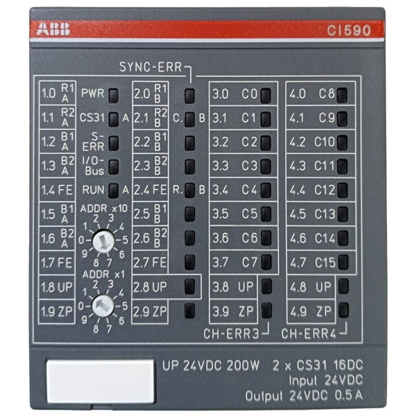 ABB S500 Interface Module CS31 Slave CI590-CS31-HA — Модули ввода-вывода