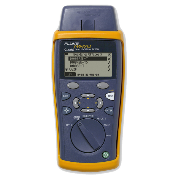 Fluke Networks CableIQ™ Qualification Tester CIQ-100 — Кабели и соединители
