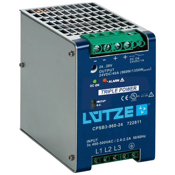 LUTZE Primary Switchmode Power Supply CPSB3-960-24 — Источники питания
