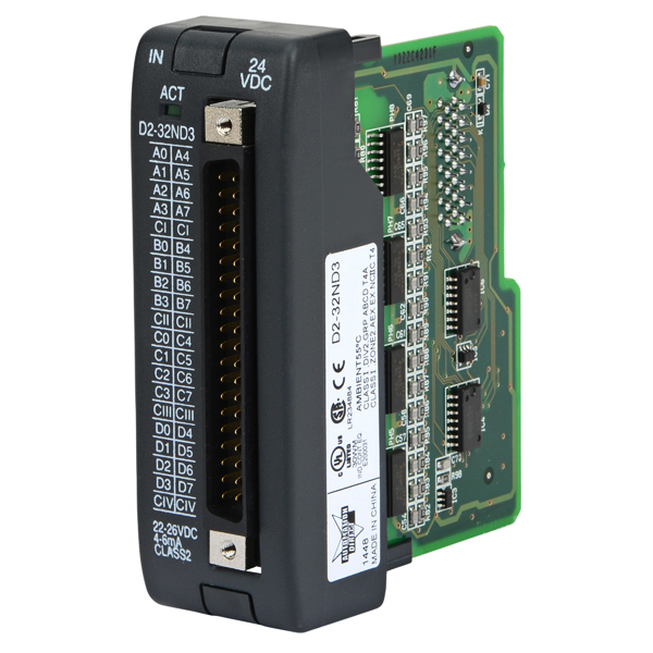Koyo DL205 DC Input Modules D2-32ND3 — Модули ввода-вывода