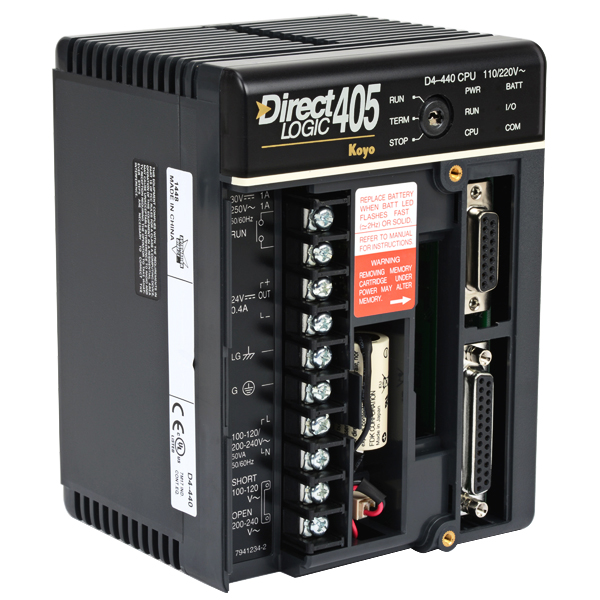 Koyo DL405 CPU - Discontinued & Obsolete D4-440 — Контроллеры и ПЛК