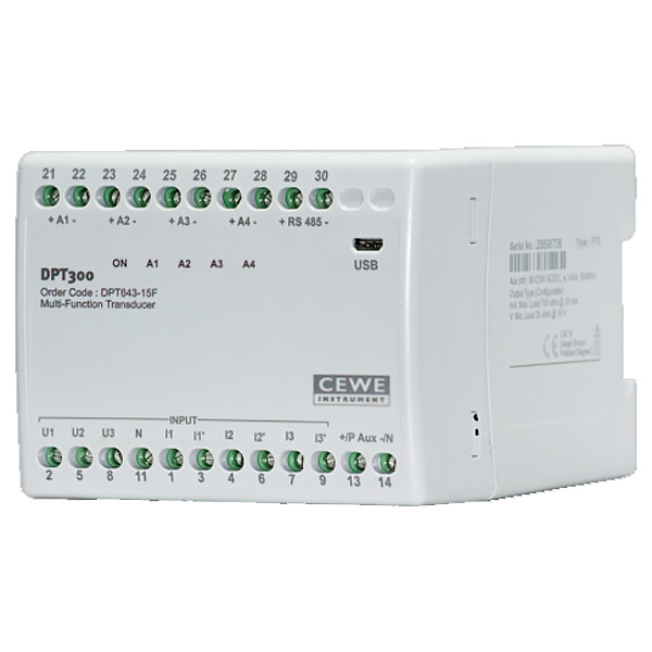 CEWE DPT300 Three Phase Multifunction Programmable Transducer DPT643-12F — Промышленные компоненты