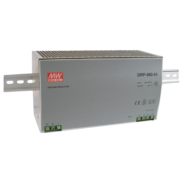 Mean Well DIN Rail Power Supply DRP-480-1 — Источники питания