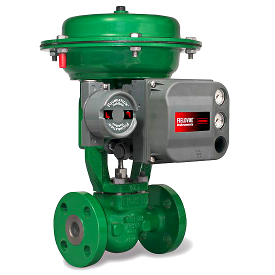Fisher FIELDVUE DVC6200 Digital Valve Controller Foundation Fieldbus Version DVC6200F Double Acting — Клапаны и арматура