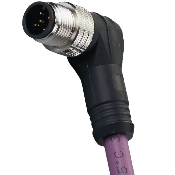 IFM Electronic Connecting Cable with Plug