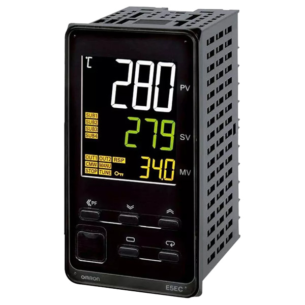 Omron E5EC Digital Temperature Controller E5EC-QR2ASM-808 — Температура и термопары