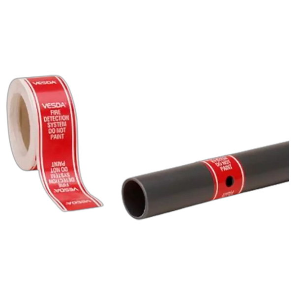 VESDA by Xtralis Pipe Label