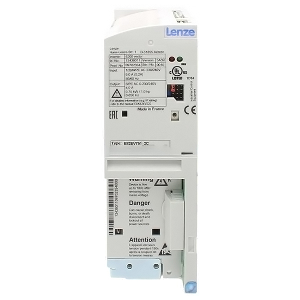 Lenze 8200 AC Drive Frequency Inverter E82EV751K2C — Приводы и преобразователи частоты