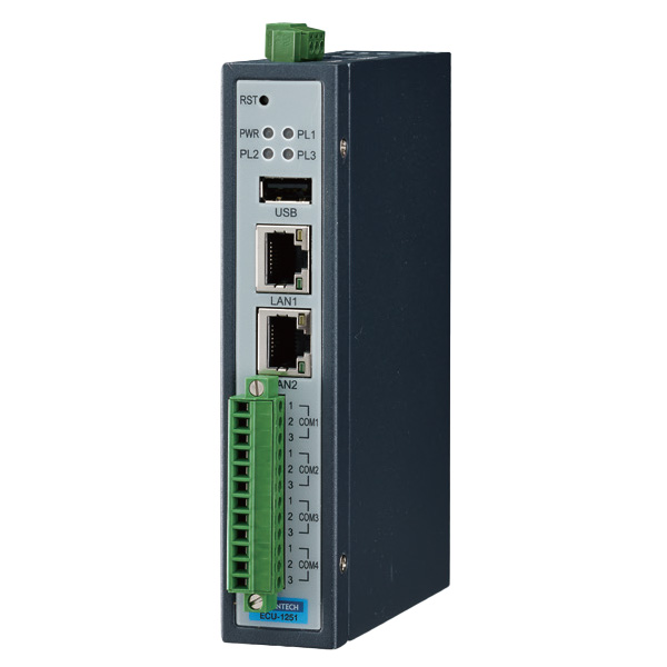 Advantech Industrial Communication Gateway ECU-1251TL-R10AAE — Промышленные компоненты