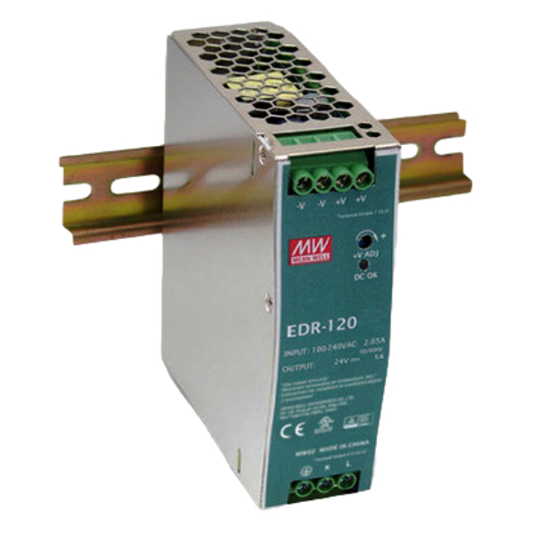 Mean Well Din Rail Power Supply EDR-120-24 — Источники питания