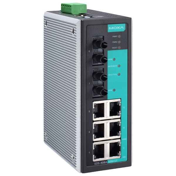 MOXA EDS-408A Series Ethernet Switches EDS-408A — Промышленные сети